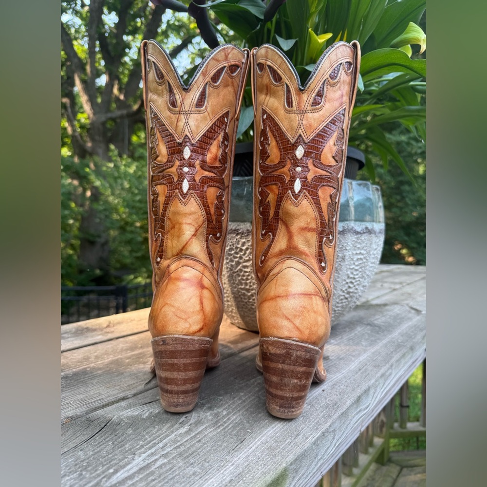 Vintage Leather Boots - Picture 3 of 8